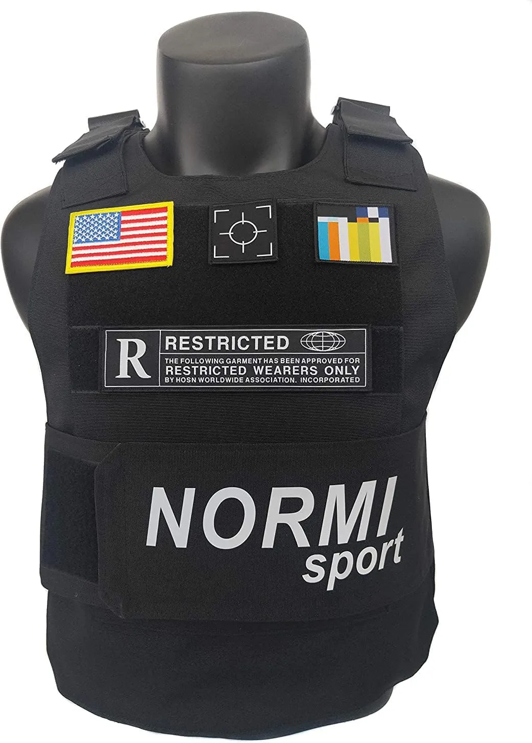 1000D Oxford Cloth Adjustable Tactical Vest Youth Army Costume,Adjustable Training Protective Outdoor Vest,Suitable for Airsoft Paintball Game Equipmentblack