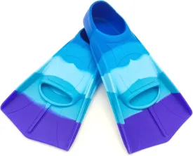 Fadgesy Swimming Training Fins,Comfortable Silicone Flippers for Swimming and Diving,Size Suitable Kids Girls Boys Adult