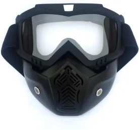 HANABASS Motorcycle Face Mask Snow Goggles High Impact Resistance Tpu Frame for Maximum Eye Protection