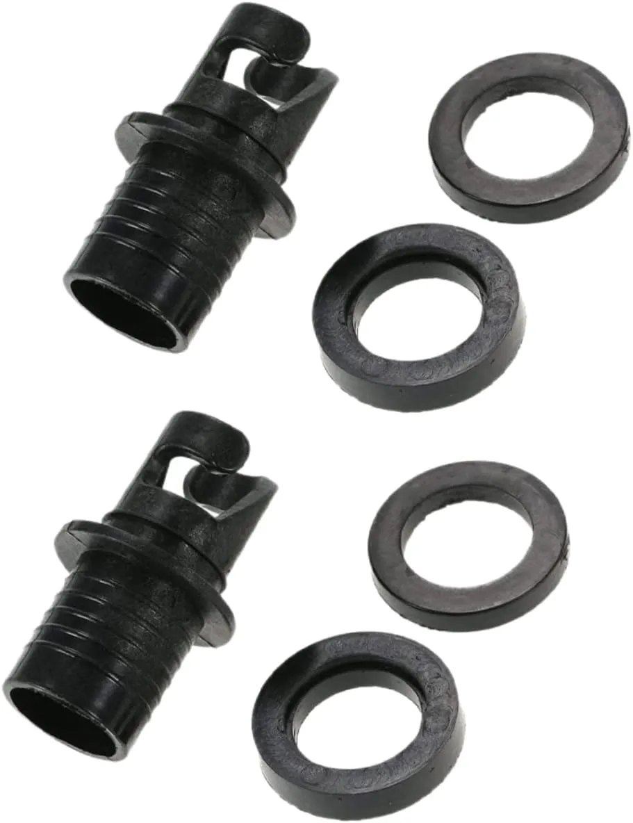 Happyyami Professional Air Pump Adaptor Kit for Paddle Boards Inflatable Boat Sup Pump Adaptor 2 Valves