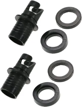 Happyyami Professional Air Pump Adaptor Kit for Paddle Boards Inflatable Boat Sup Pump Adaptor 2 Valves