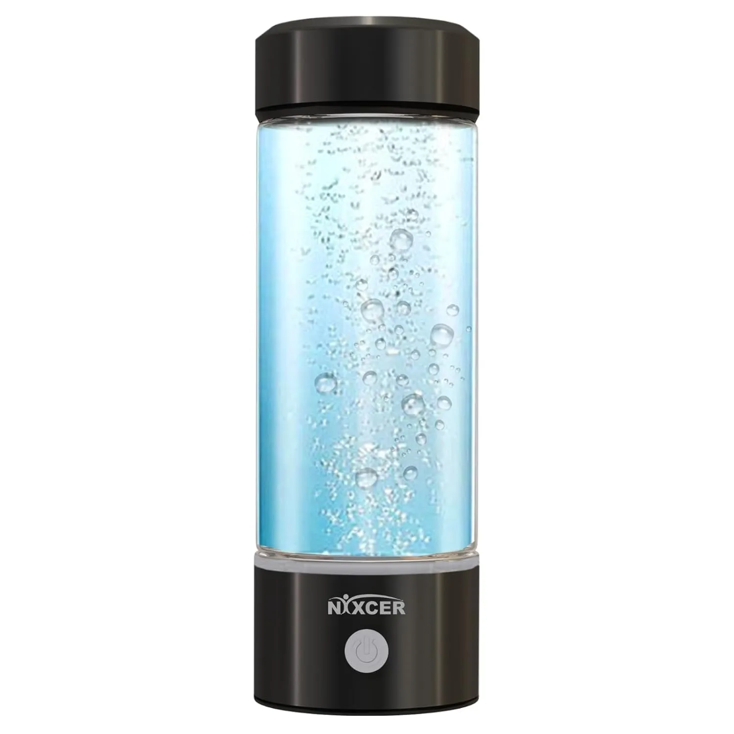 Hydrogen Water Bottle Generator - 3 Min SPE PEM Tech, 2025 Model, 420ML Portable Hydro Water Bottle Machine for Travel, Wellness & Recovery, Ideal for Kids, Men & Women (Black)