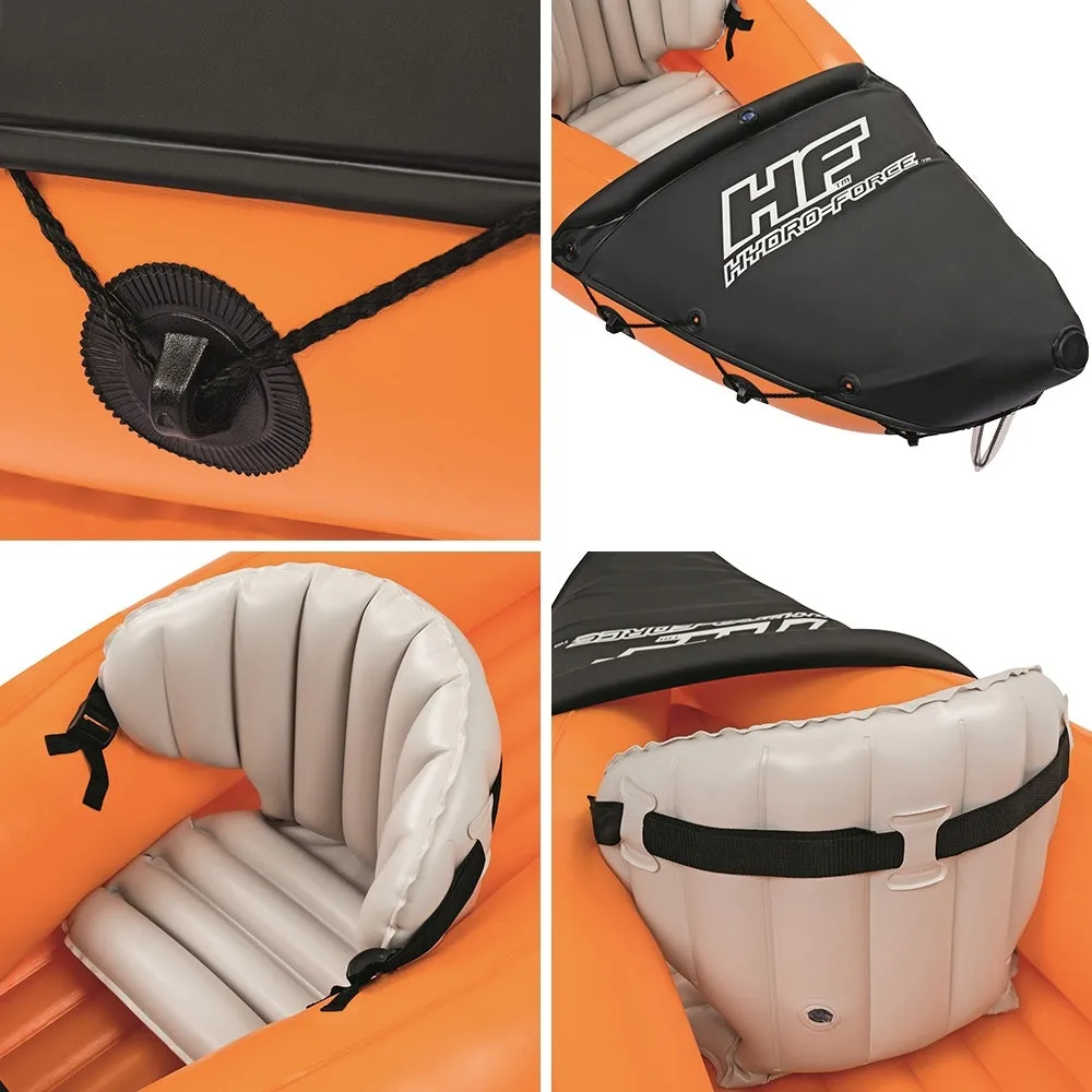 Inflatable 2-Person Kayak with Oars - Bestway Hydro Force