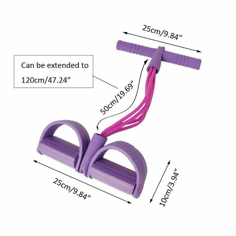 Latex Pedal Resistance Band