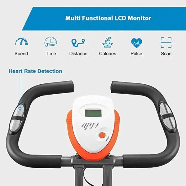 Maxkare MK-4012 Exercise Bike with Arm Resistance Bands