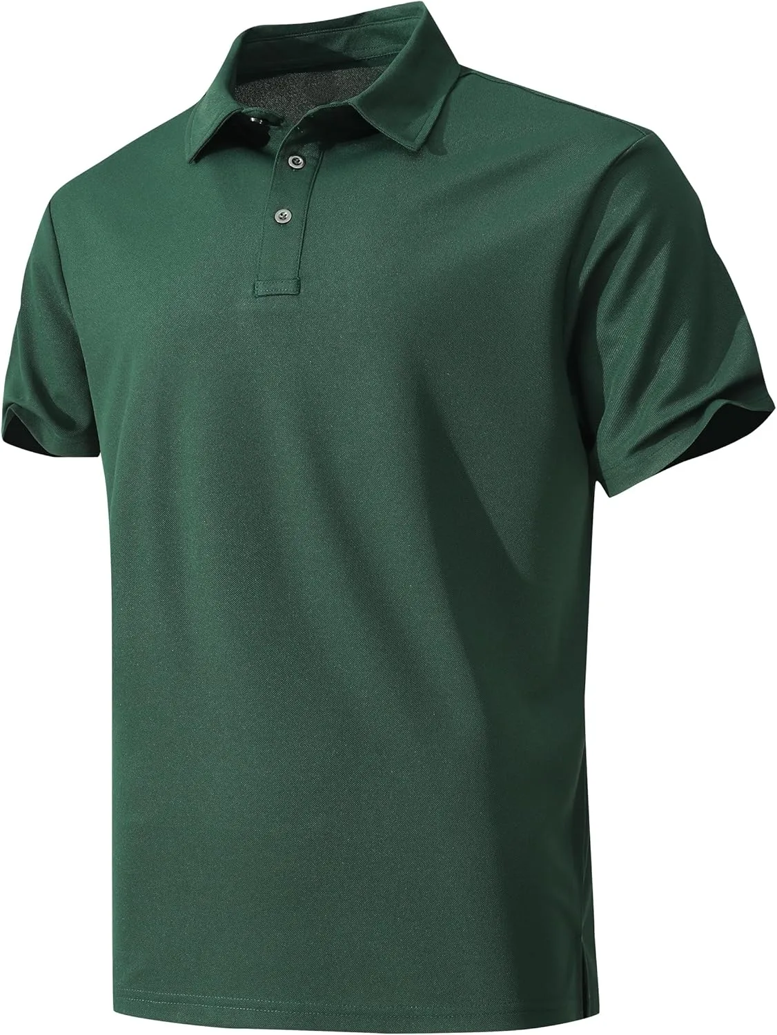 Men's Active Polo Shirt Quick Dry Performance Short Sleeve Tactical Golf Shirt