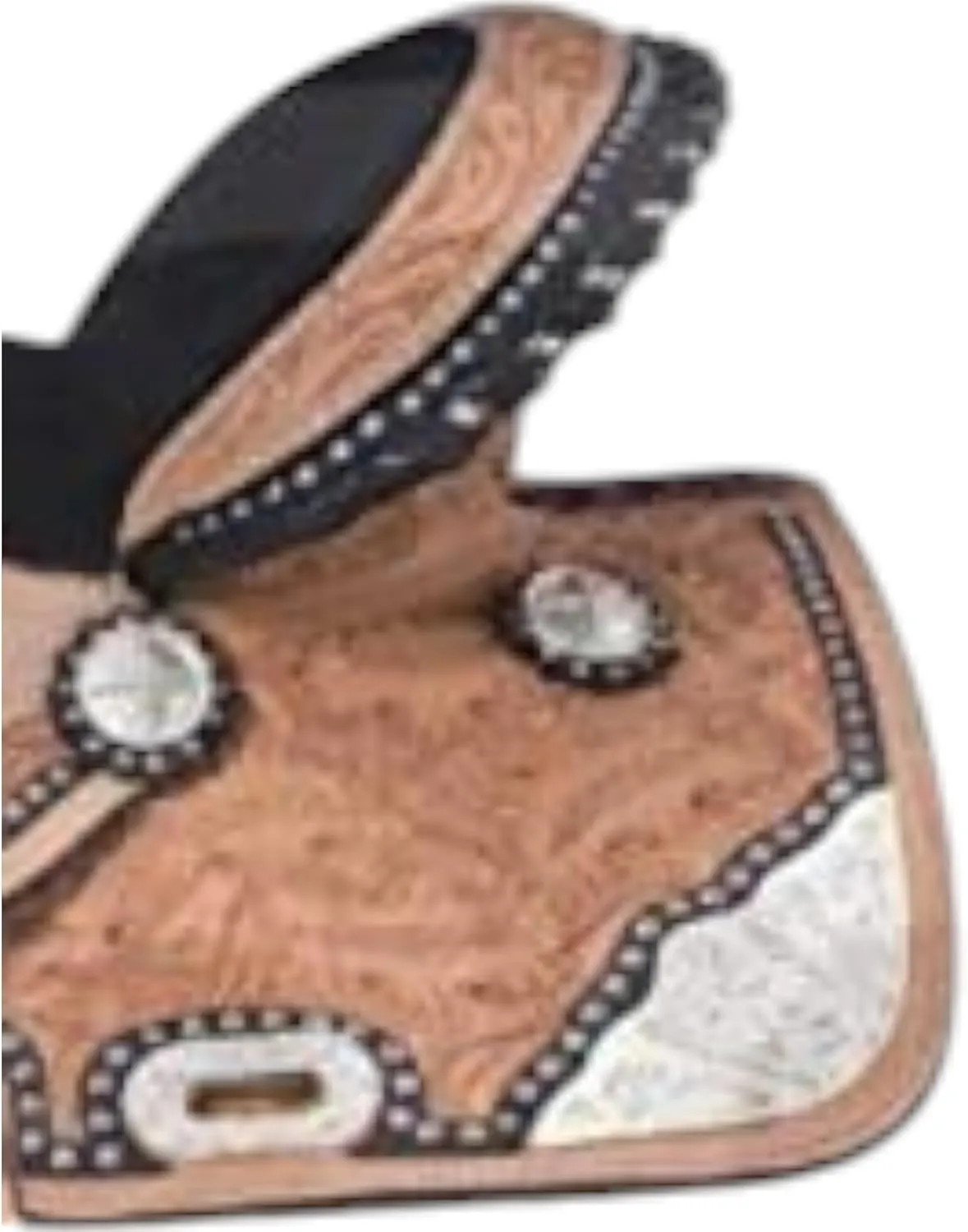 Premium Leather Western Barrel Racing Adult Horse Saddle Tack Size 10" to18 inches Seat Available M14