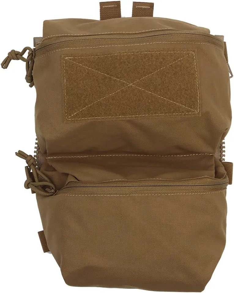 Tactical Adapt Back Panel Assault Backpack Double Pouch for MOLLE Hunting Tactical Airsoft Vest