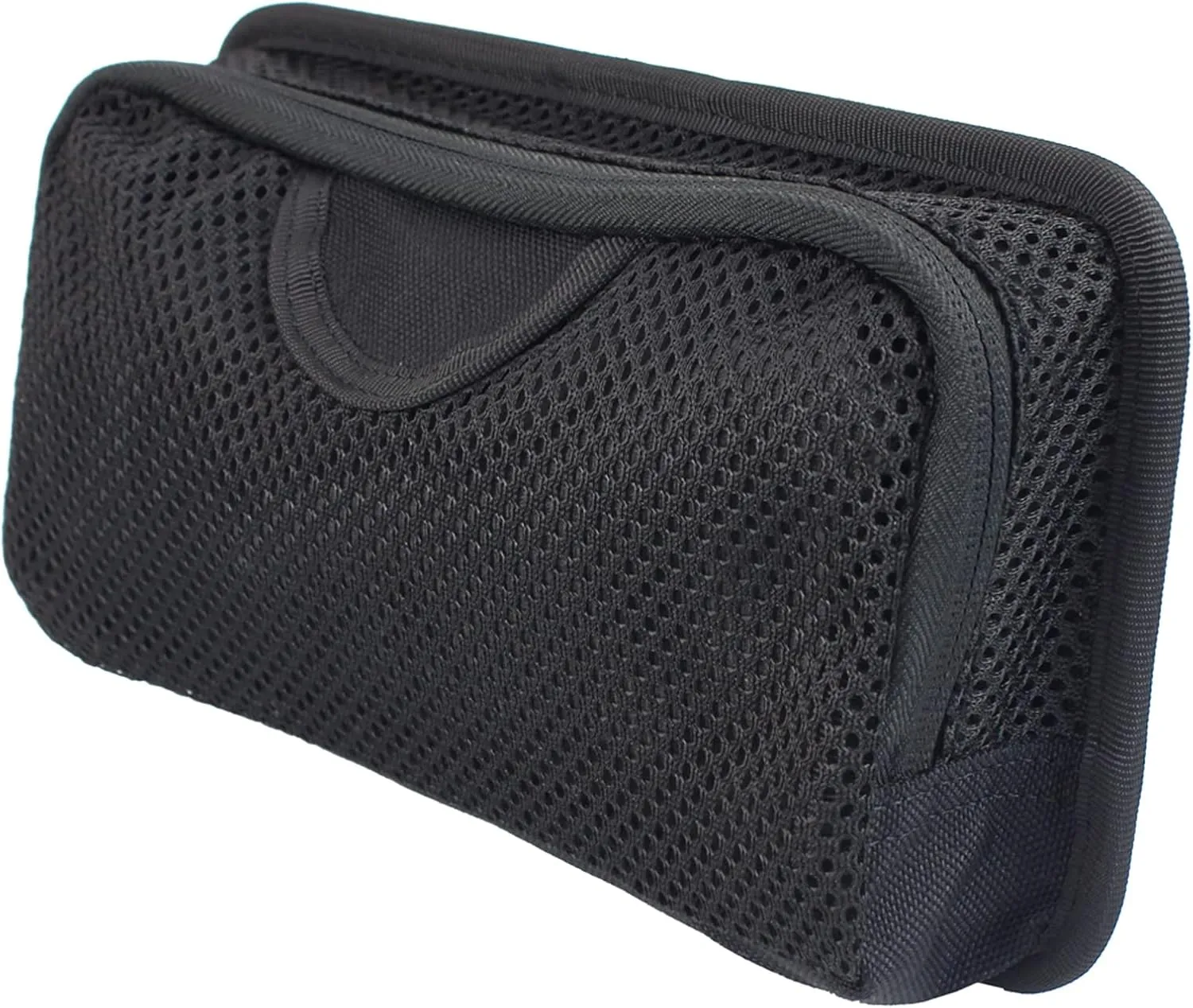 Tactical Mesh Zipper Pouch, Modular Insert Panel Organizer EDC Utility Storage Pocket with Hook-N-Loop Fasteners for Backpack Bag Accessories