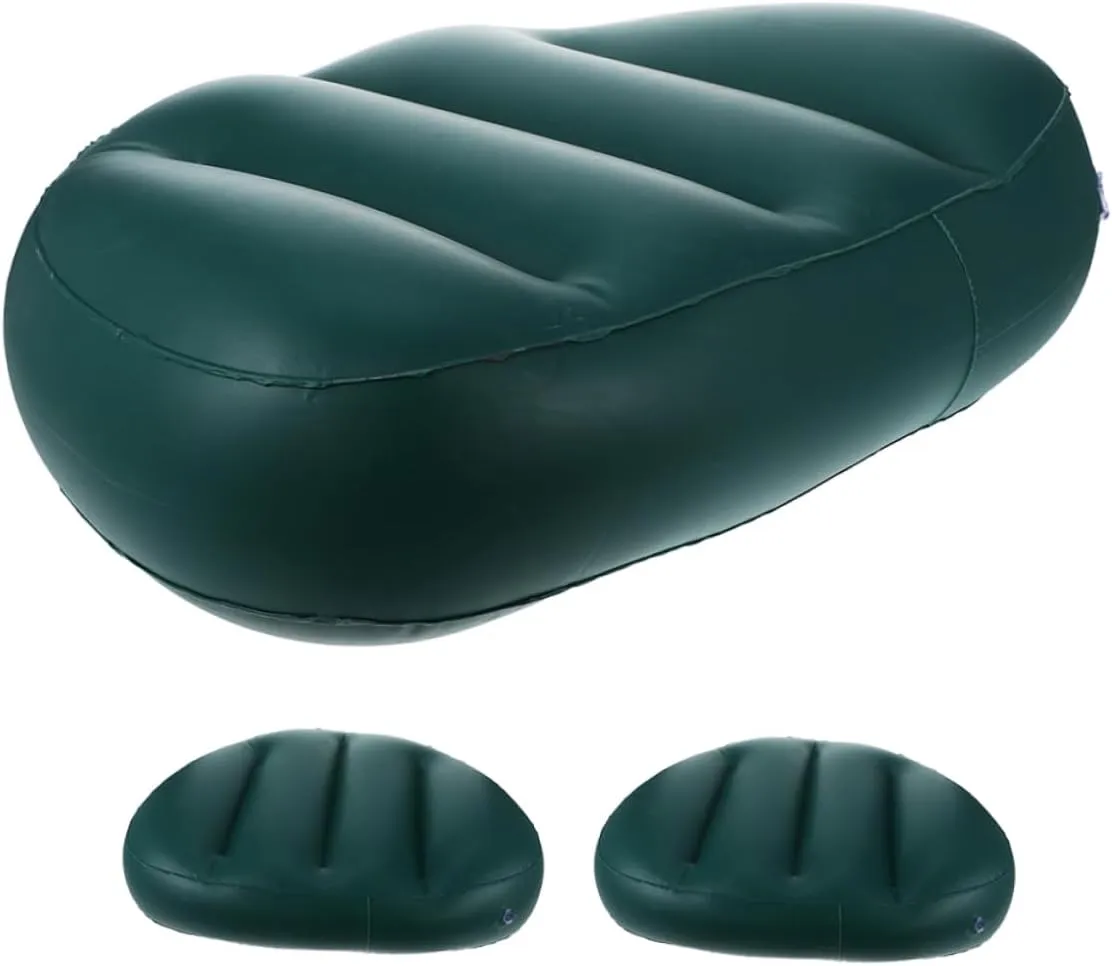 Totority Ergonomic Inflatable Cushion Seat for Boat Sup Kayak Portable Outdoor Boat Pad
