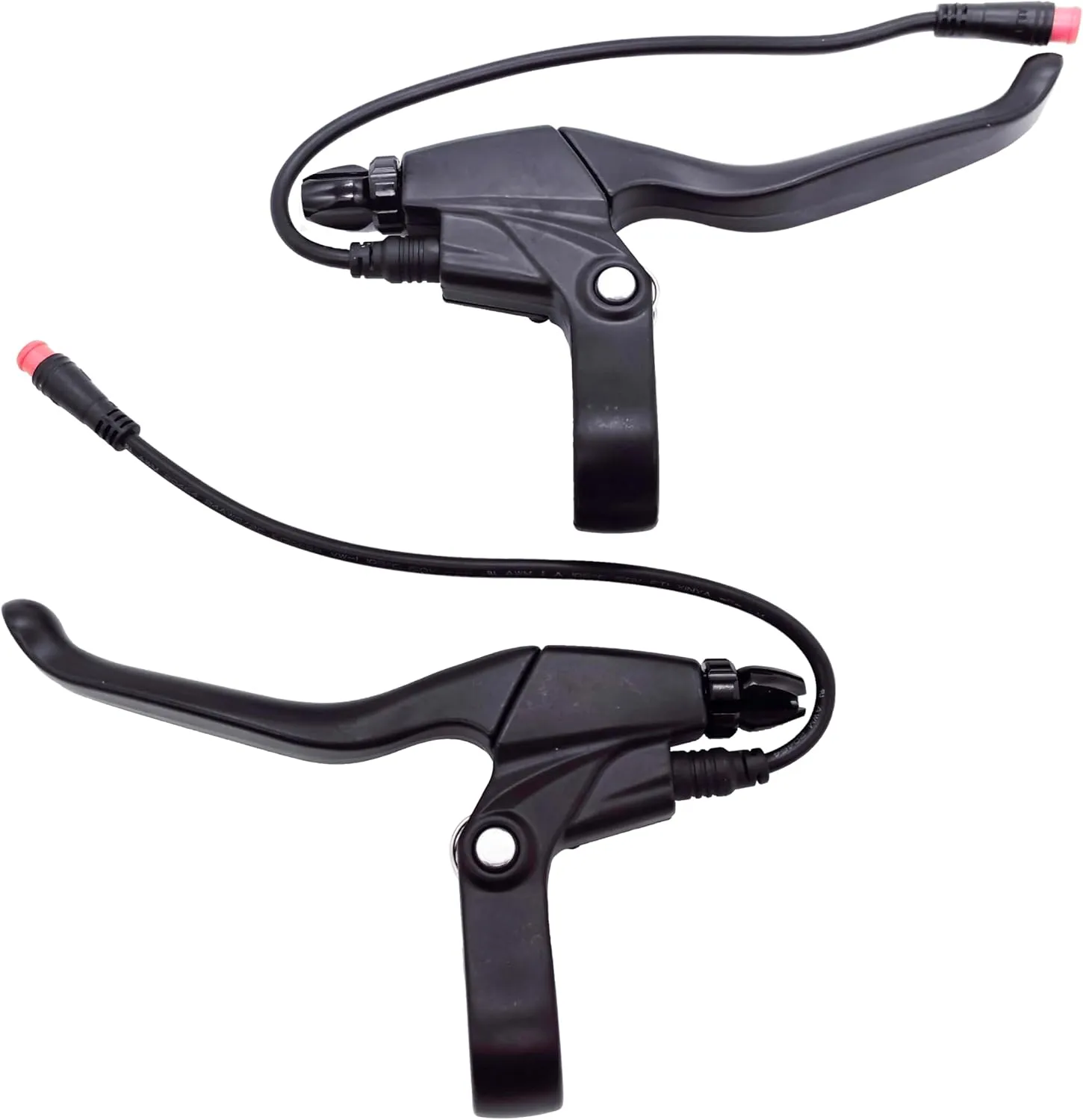 Waterproof Electronic Brake Lever, Brake Grips for Electric Bike or E Scooter,Ebike Accessories Cut Off Power When Brakes Ebike Parts (2PIN Connector, 20cm)