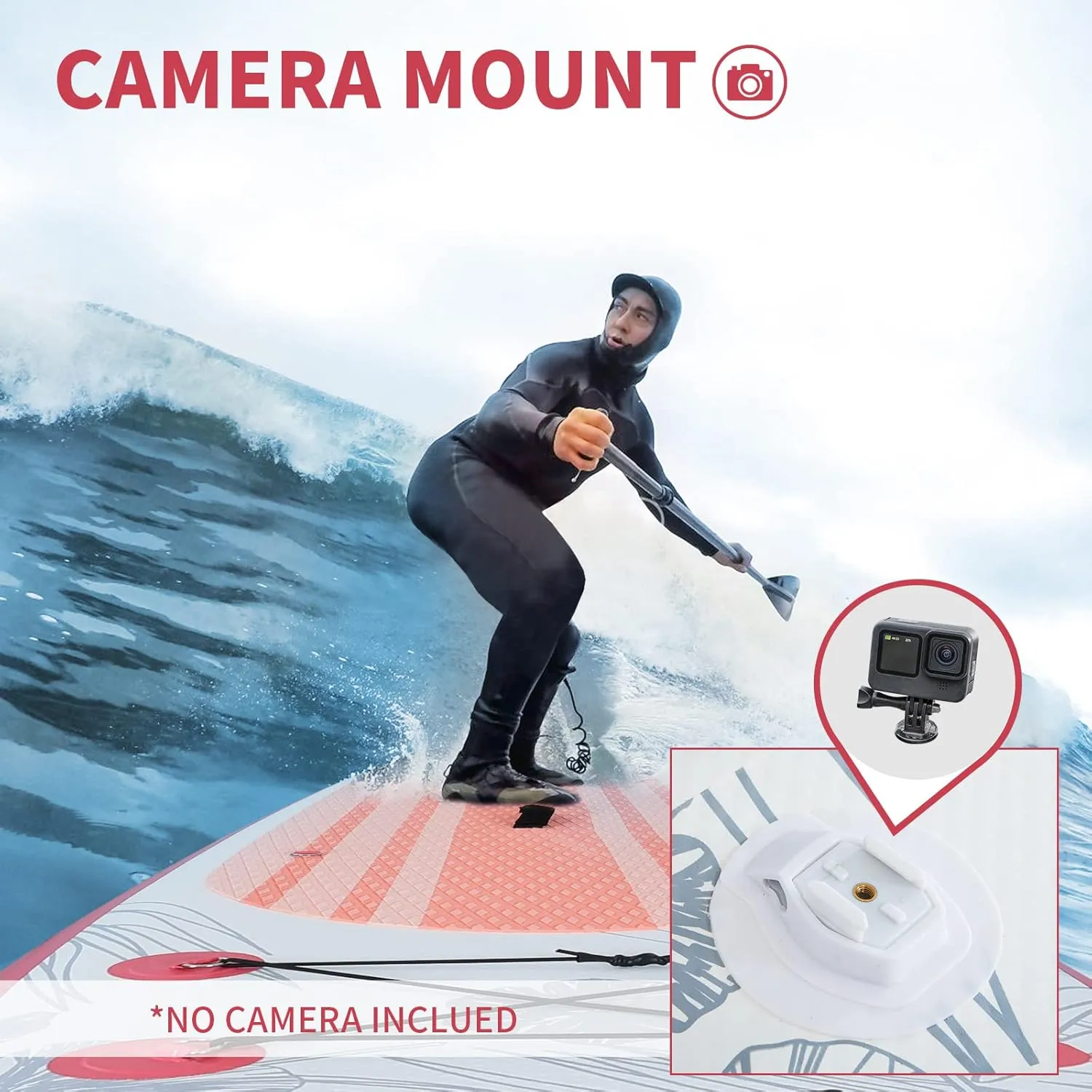 YUSING Inflatable Stand Up Paddle Board with Kayak Seat, Non-Slip Deck SUP Paddle Board with Premium Kayak, Portable Standing Boat for Youth & Adult